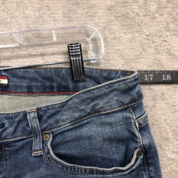 Tommy Hilfiger Jeans Women's Size 6 Blue Straight Loose Pants - Picture 5 of 14